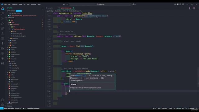 21 -Edit User API - PUT