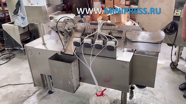 Автоматическая машина розлива и запайки стерильных ампул ABF-02-20 Minipress.ru