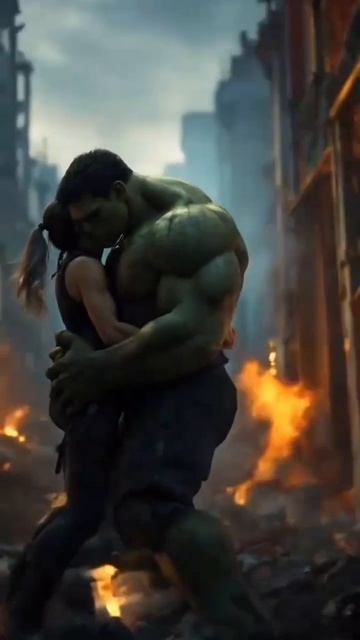 woman 🆚️ Hulk #shorts #fusion
