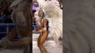 Потрясающий карнавал в Рио-де-Жанейро, Бразильская красавица танцует Самбу