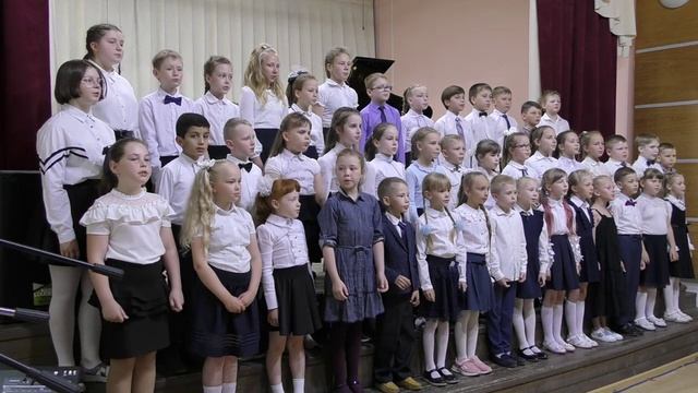 День славянской письменности ГБУДОСО СДМШ им. Г. Свиридова хор 1-2 классов, 2021 г. конц.Костюк О.А