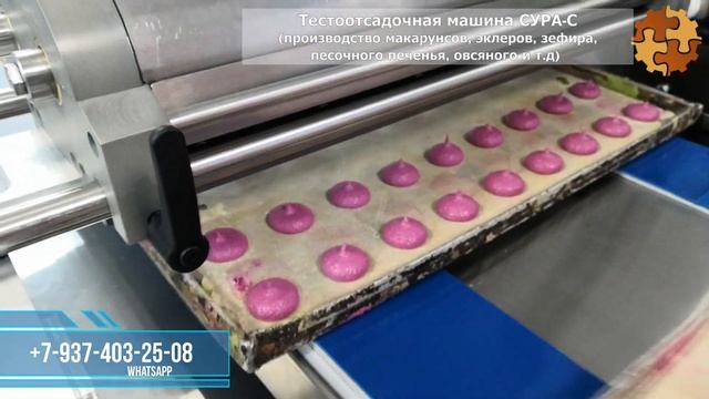 Производство МАКАРУНСОВ (макарон) на универсальных отсадках СУРА