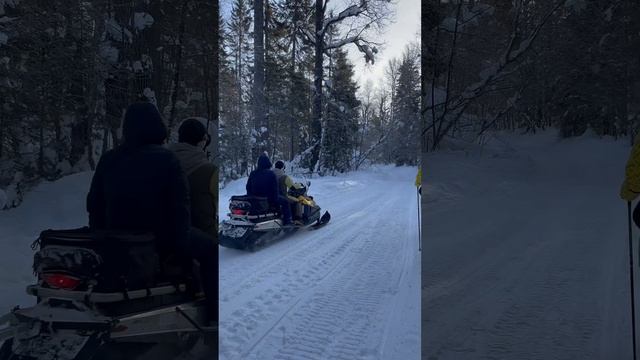 Зимняя прогулка с детьми на Мамай
