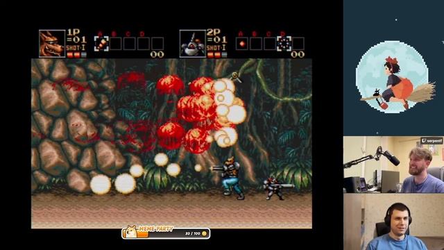 Contra Hard Corps(Japan, smd) - Полное прохождение на стриме