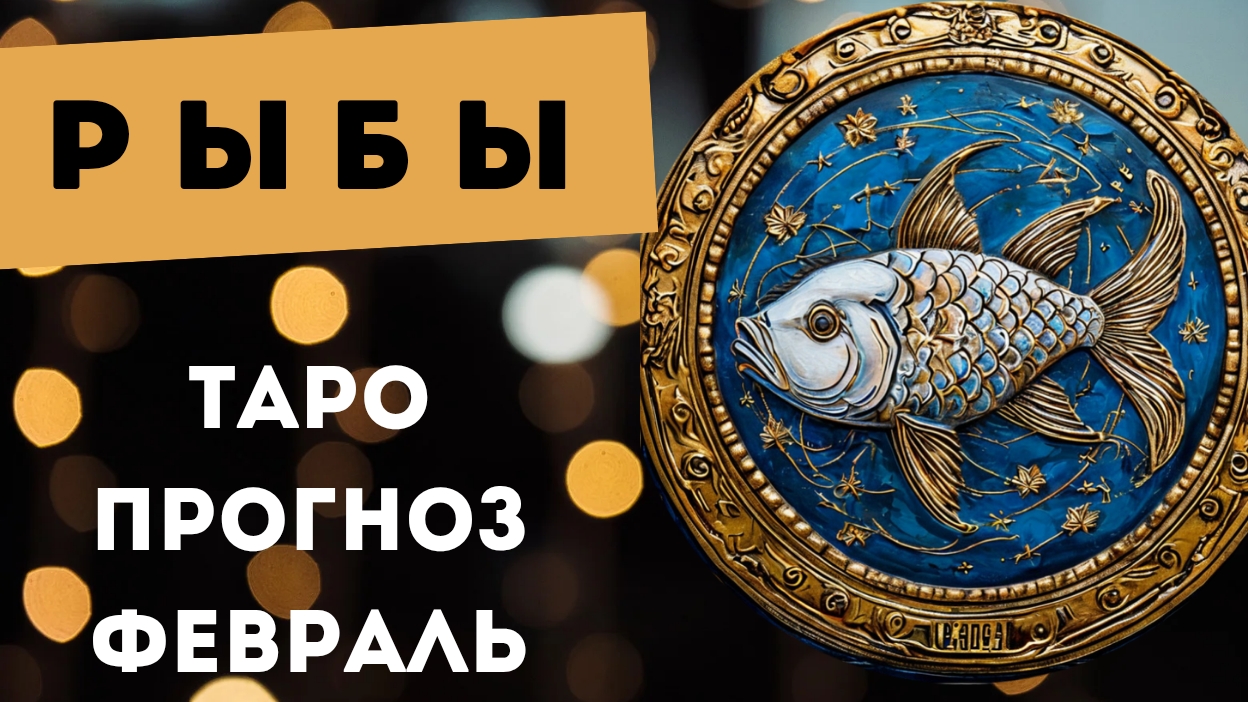 РЫБЫ 💯 ПРОГНОЗ ТАРО НА ФЕВРАЛЬ 2025 🍀 события и энергии месяца