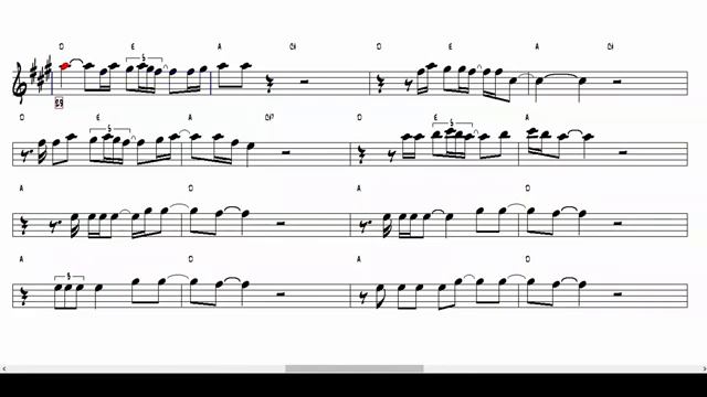 Imagine - John Lennon 1971 (Alto Sax Eb) _Sheet music_ ( 360 X 640 )