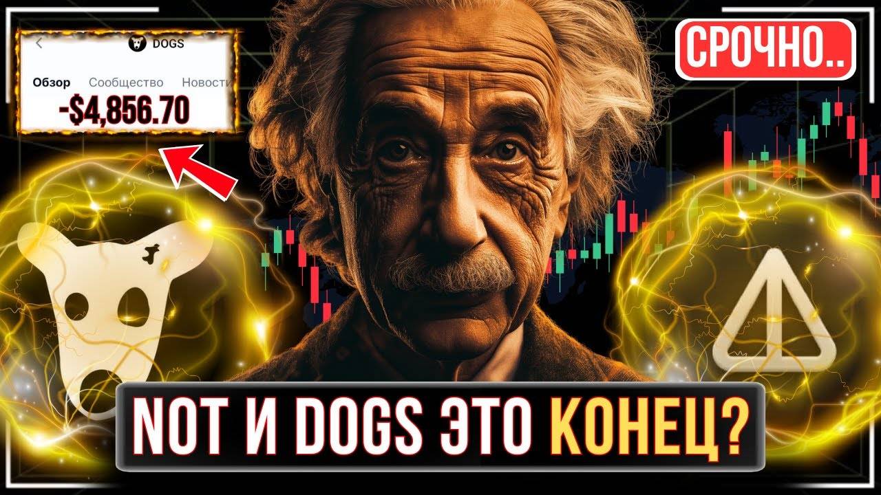 ⚠️NOTCOIN И DOGS 🔴ЛУЧШАЯ ВОЗМОЖНОСТЬ ДЛЯ ПОКУПКИ ИЛИ КОНЕЦ ТРЕНДА 🔴ЭТО БЕЗУМНАЯ МАНИПУЛЯЦИЯ❗️