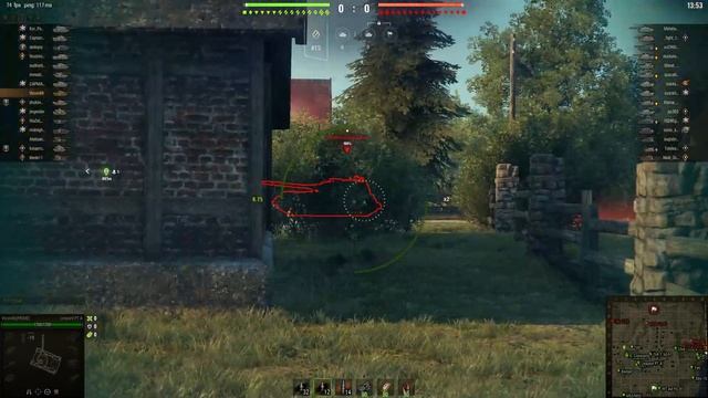 World of Tanks Tier 9 German medium tank Leopard PTA gameplay