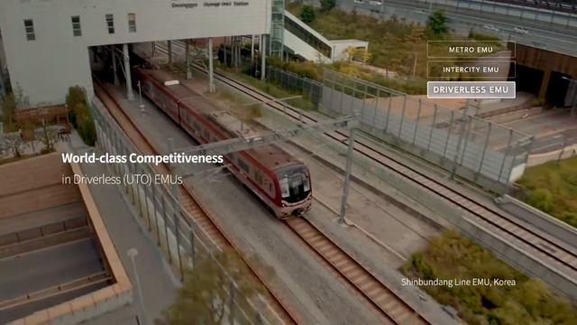 Hyundai Rotem EMU  - Drone images - filmagens e fotos aéreas em alta definição