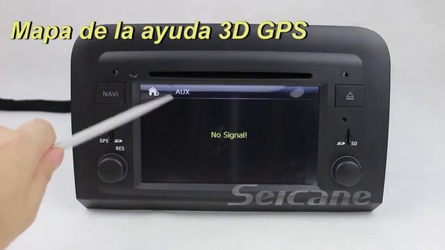 2005-2012 Fiat Croma Jefe Unidad estéreo coche con bluetooth ipod TV Digital