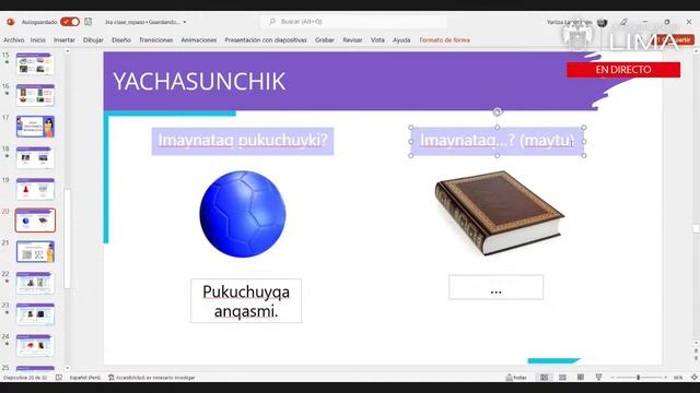 Repaso del curso de quechua en línea - Clase 3