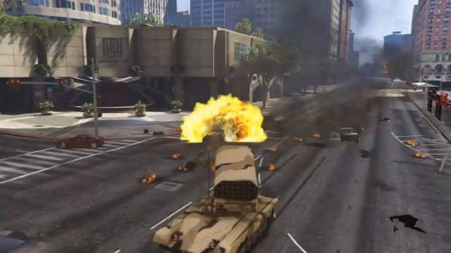 Russia VS Ukraine War | Ukrainian Brutal Anti Tank Attack on Russian Highway And City | GTA 5 |