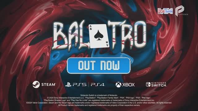 Balatro - Официальный трейлер