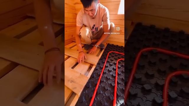 Архыып 2023 / Хара муоста үрдүнэн сылаас муоста / тёплый пол без бетона