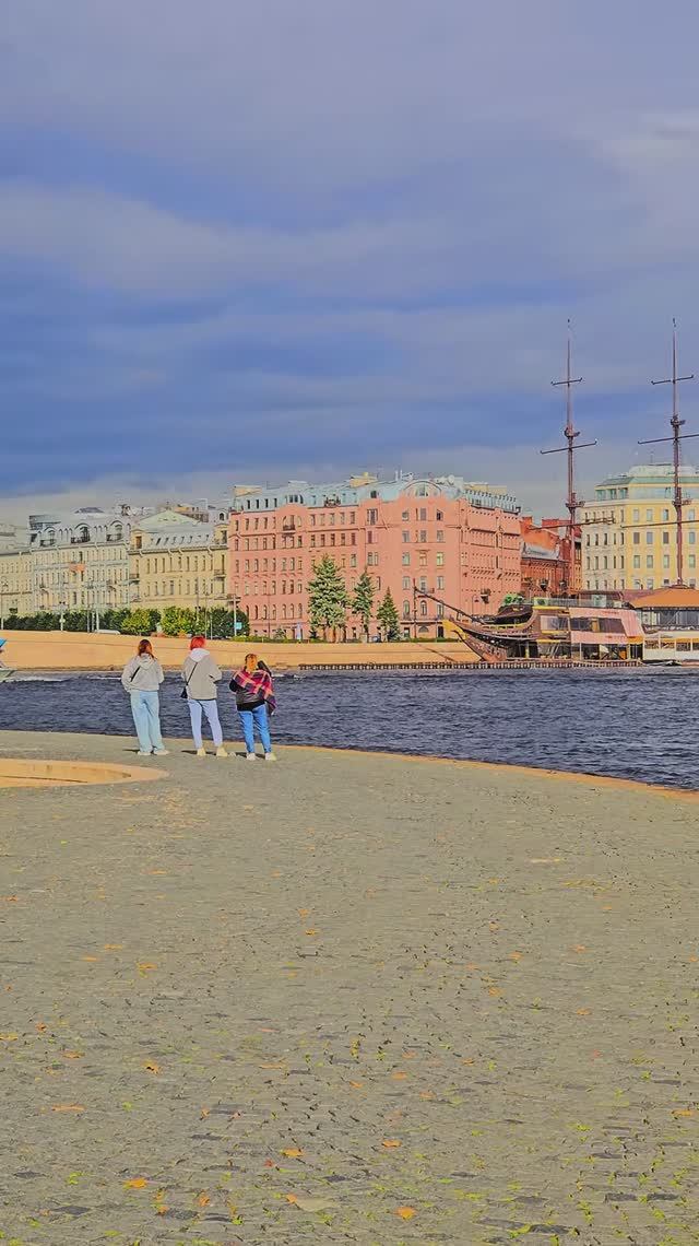 Вид с Васильевского острова, Санкт-Петербург