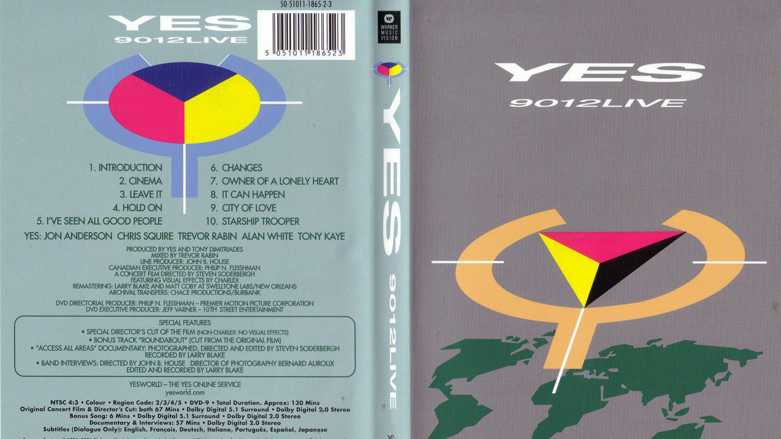 YES - 9012 Live - 1985