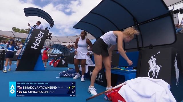 Townsend/Siniakova v Aoyama/Hozumi Highlights | Australian Open 2025 Second Round