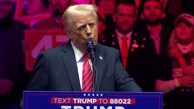 Президент США Трамп на митинге перед инаугурацией пообещал положить конец конфликту на Украине