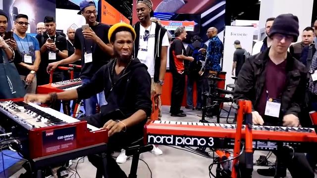 Cory Henry & Nick Semrad - Full Jam session at NAMM 2016