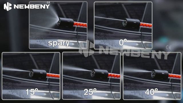 Мойка высокого давления аккумуляторная в кейсе для авто Newbeny, АКБ*2шт, беспроводная портативная