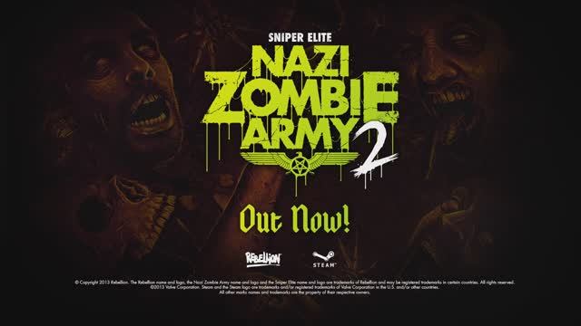 Sniper Elite: Nazi Zombie Army 2 - Официальный трейлер