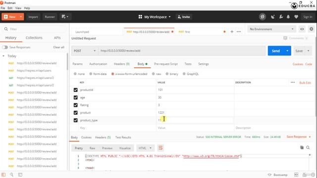 45 - Understanding Flask and Postman