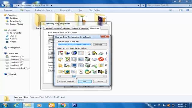 How To Change Icon Design 2017 In Urdu/Hindi - Youtube