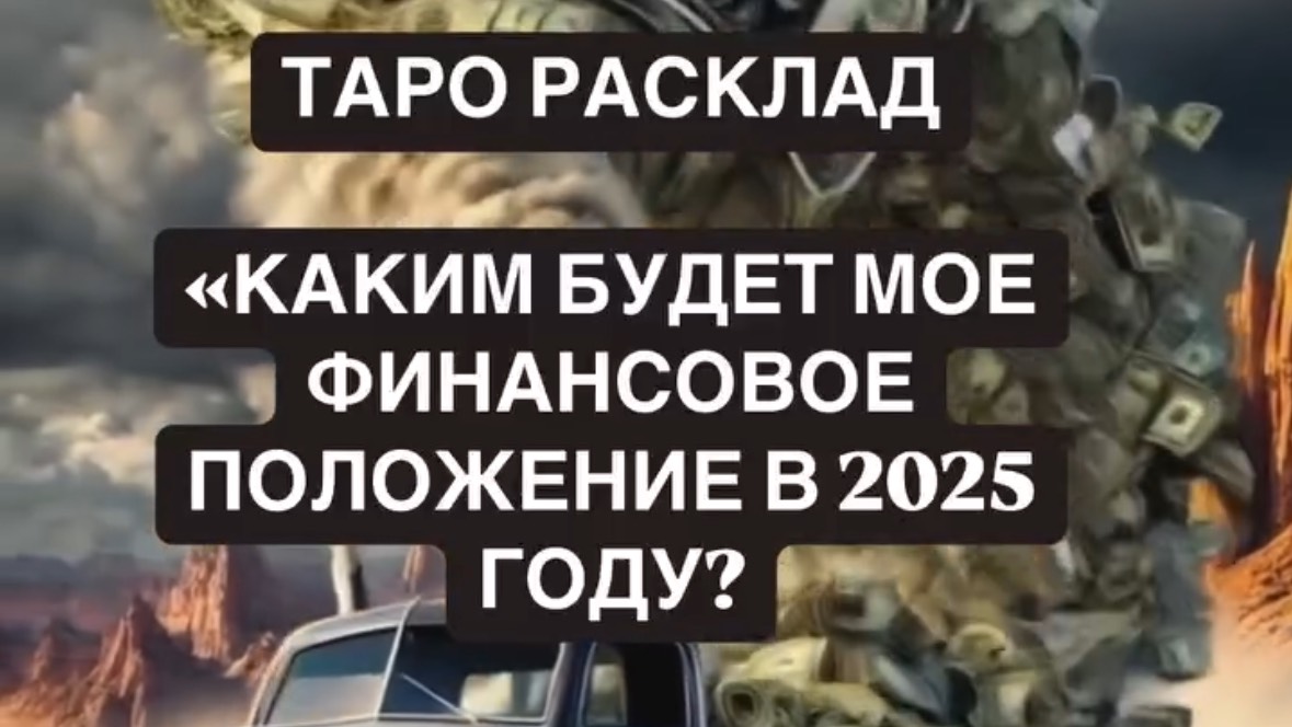Таро расклад «Каким будет мое финансовое положение в 2025 году?»
