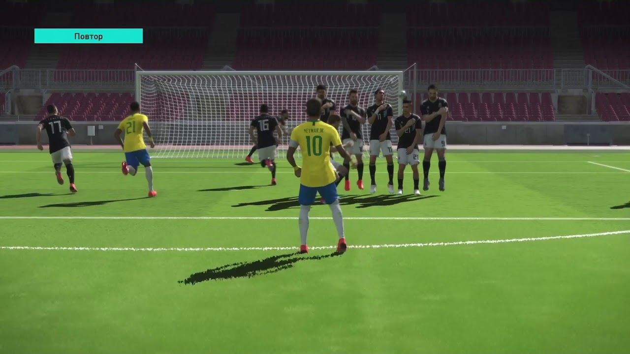 PES2018. Neymar. Free kick