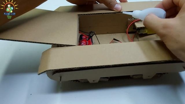 How to make a Remote Control Tank from Cardboard