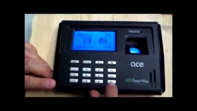 ep 300 anviz Teclas y Funciones del Biometrico