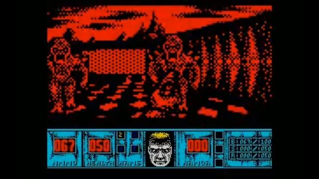 ☆ZX Spectrum☆ Doom (pré-release)