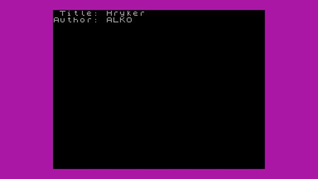 Hryker - ALKO [#zx spectrum Music Demo]