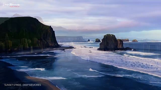 Sunset Stride - Deep Memories _ Deep house music