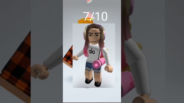 Оцениваю скины своих подписчиков) 28 Часть! #roblox #shorts #роблокс #оценка #скины #подписчики