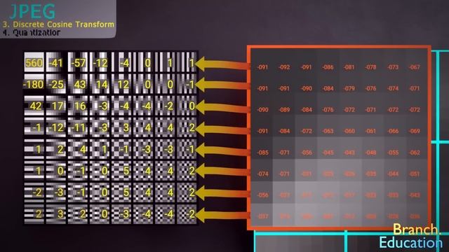 Как работает Сжатие Изображений Изучаем JPEG [Branch Education на русском]