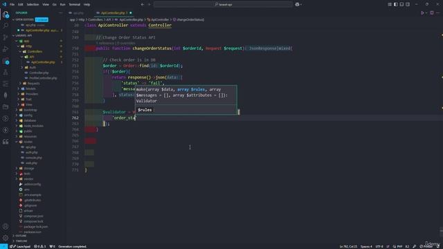 51 -Change Order Status API