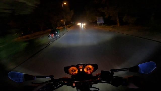 Aggressive Motorcycle Ride On Hills Roads