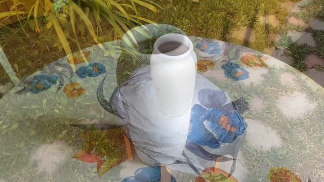 DIY Быстрая переделка старой вазы | перекраска