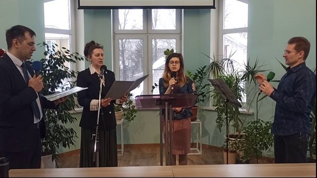 Любительский хор - "Аллилуйя, день субботний" (12.02.22)