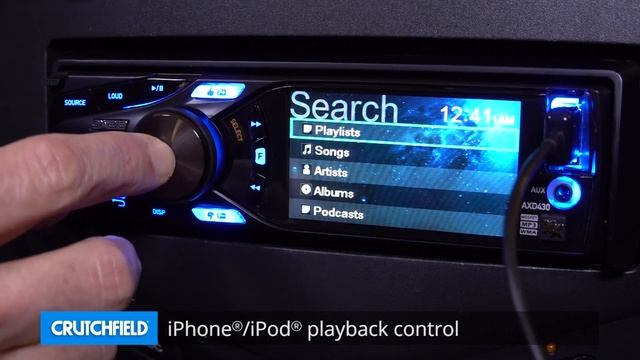 Axxera AXD430 Display and Controls Demo | Crutchfield Video