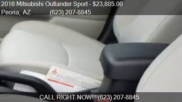 2016 Mitsubishi Outlander Sport 2.4 SE Lunde Mitsu Serving Phoenix Scottsdale Avondale AZ