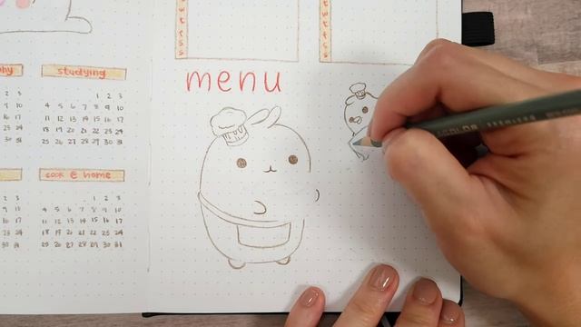 2024 August Plan with Me Molang and PiuPiu