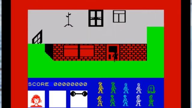 Friday The 13th - ZX Spectrum - emulador RetroArch 1.6.7