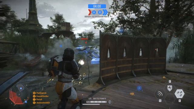 Clone Commando vs Droid Tank (Star Wars Battlefront 2)