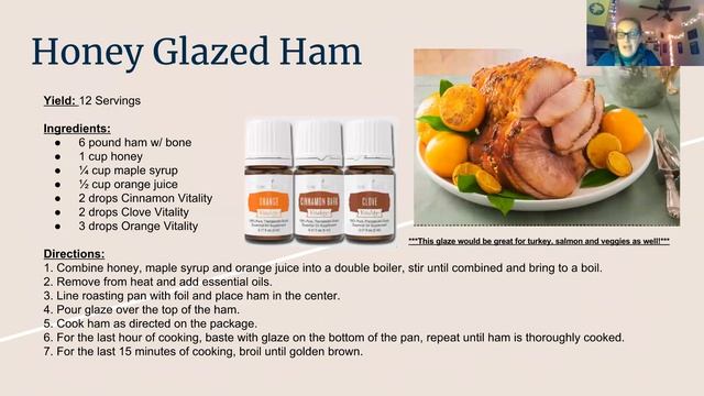 Webinar: Holiday Cooking with Essentail Oils