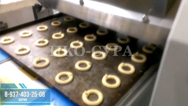 Отсадочная машина Сура . Отсадка изделий в виде колец