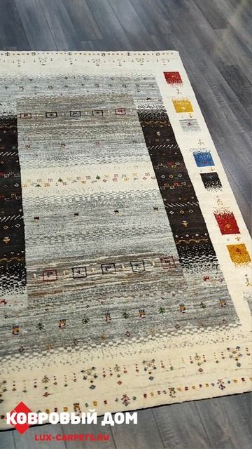 Ковер ручной работы шерстяной Indien Lori 3362 n.white 126x185 #коврыкраснодар #home #carpet