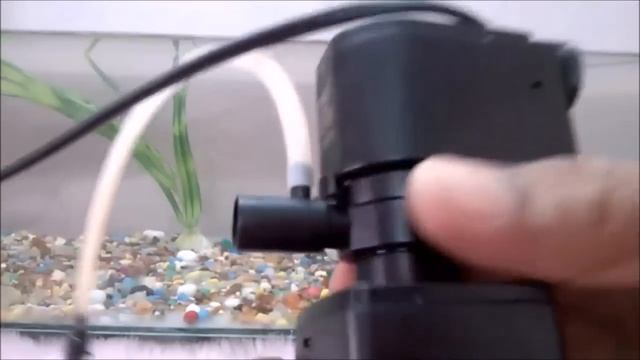 How to use SOBO aquarium filter - demo video