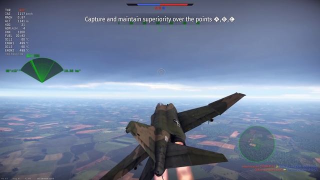 In The Heart of The Storm | F-4C Phantom Vs Radar SPAAs (War Thunder)